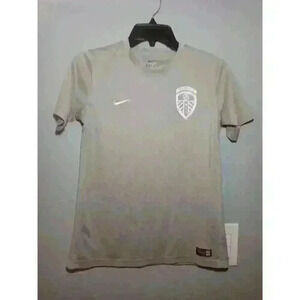Nike Dri Fit Youth Large Gray Madison Futbol Club Authentic SoccerLoco Jersey #6